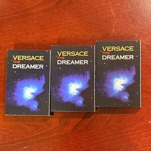 Versace The Dreamer 3 pack of eau de toilette 1.6ml - Black, Blue & Gold Accents